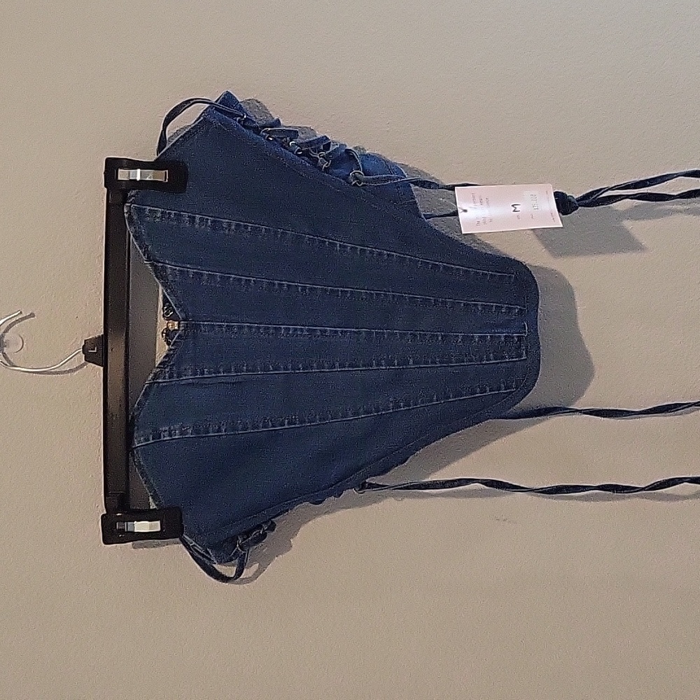 Denim Corset
